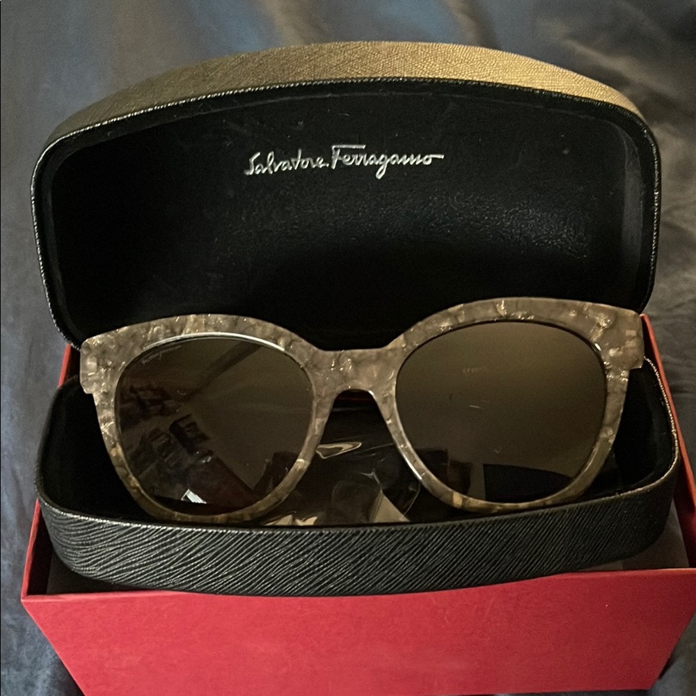 Salvatore Ferragamo Women's Brown Sunglasses